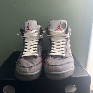 jordan 5 off white muslin